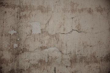 Obraz premium Stary betonowy mur, zdjęcie w tle tekstura, starożytne