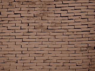 Walls of bricks and ancient light bulbs