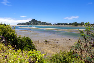 Obraz premium View of Tairua inlet in new Zealand