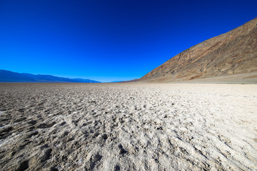 Badwater Basin inm Death Valley Nationalpark, Kalifornien