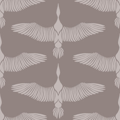 Pattern leaf plant geometric vintage