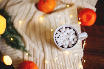 Cup of cocoa new year