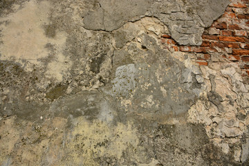 Old concrete wall, seamless texture background photo, ancient