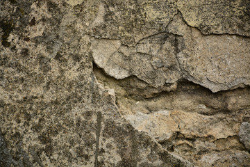 Old concrete wall, seamless texture background photo, ancient