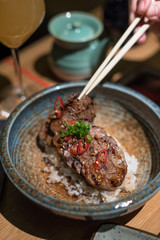 Asian Style Spiced Beef with Rice