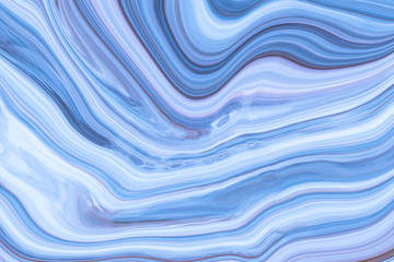 Blue marble pattern texture abstract background.
