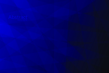 Obraz premium Overlapping square blue background
