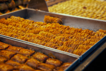 Oriental sweets are traditional desserts for any time. National food