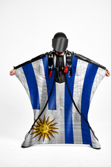 Uruguay flag travel.