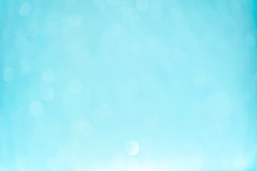 abstract blue sky background with blur bokeh light effect.