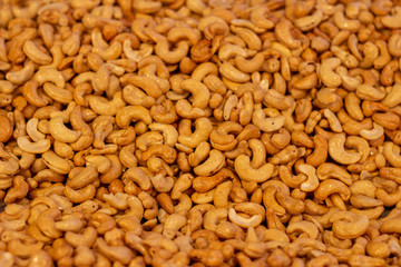 Cashew nuts. Object, isolated.