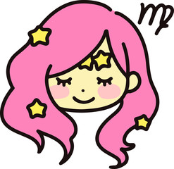 Zodiac sign Virgo