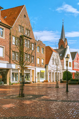 Oelde centre. Oelde - is a town in the district of Warendorf, in North Rhine-Westphalia, Germany. It is located near Beckum