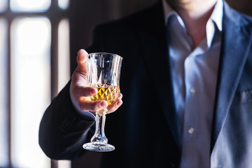 men with drink