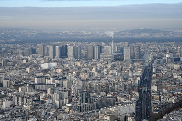 Fototapeta premium Vue Panoramique de Paris