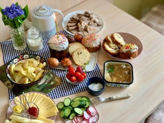 homemade easter breakfast