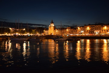 Fototapeta premium La Rochelle by night 
