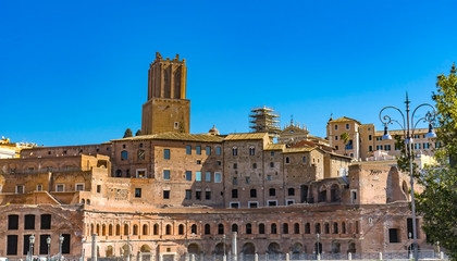 Trajan's Ancient Market Rome Italy