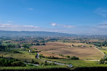 panoramic view of the village