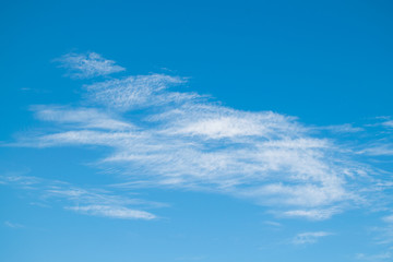 Fototapeta premium Beautiful blue sky and clouds