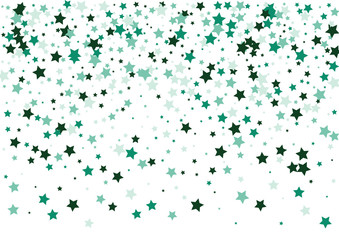 Festive color star confetti background. Abstract frame confetti texture for holiday, postcard, poster, website, carnivals, birthday and children's parties. Cover confetti mock-up. Wedding star layout