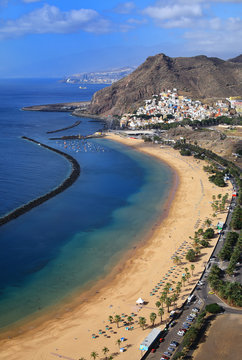 przepiękna plaża widok z g&oacute;ry