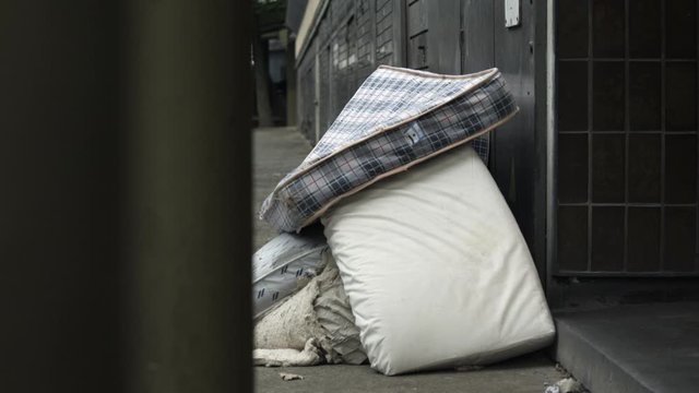 Rubbish pile on Estate