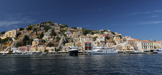 Fototapeta na wymiar Symi Island in Greece