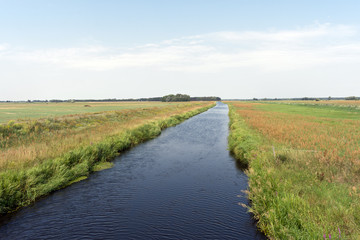 Wetland "Dosseniederung" at Kyritz, Brandenburg, Germany