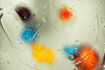 Green, orange, black, yellow colorful abstract design, texture. Beautiful backgrounds.	