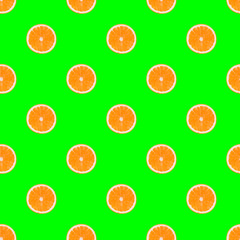 orange seamless pattern, citrus background