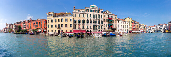 Fototapeta na wymiar Venice. Panorama of the Grand Canal.
