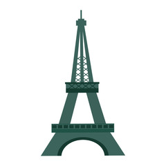 Obraz premium Eiffel tower. Landscape. Vector illustration