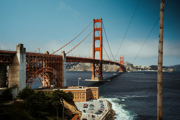 Naklejka premium Most złotej bramy