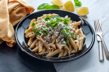 Greek Halloumi Mint Pasta