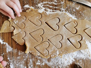 dough for christmas cookies