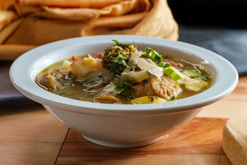 Minestrone Soupe Au Pistou