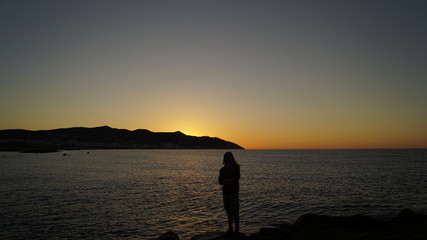 Sonnenaufgang in Spanien