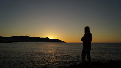 Sonnenaufgang in Spanien