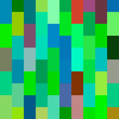 Seamless pattern. Geometrical square background. Pixel art style. Vector tile. Abstract illustration.