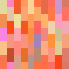 Seamless pattern. Geometrical square background. Pixel art style. Vector tile. Abstract illustration.