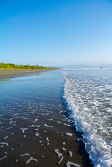 Beach in Puerto Jiménez, Costa Rica, Central America