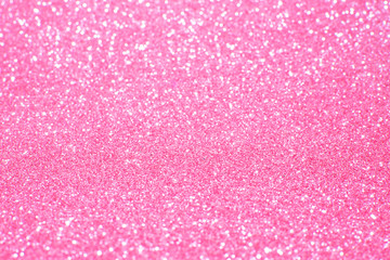 Pink soft festive background shining sparkles bokeh, rose gold. Glitter texture, layout for design....