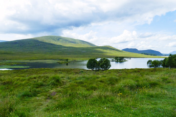 See Loch Droma, in den Highlands von schottland, United Kingdom