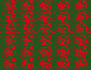 Christmas Eve background pattern