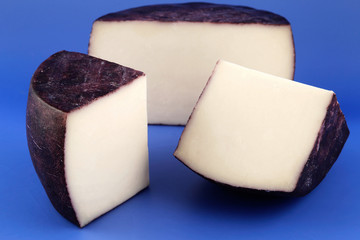 Cheese, hard-paste, made from different types of milk