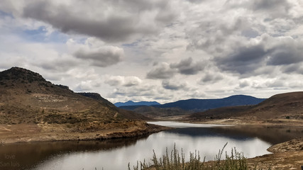 lake in mountains
