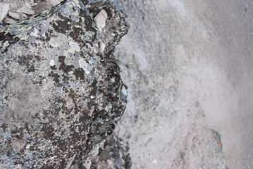 the edge of the cliff, shot down the mountain