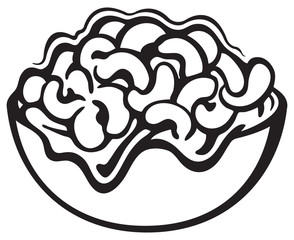 Bowl of macaroni and cheese