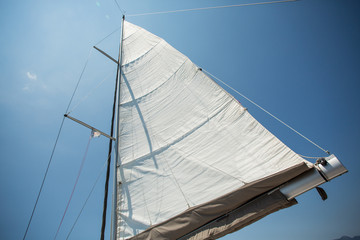 Fototapeta premium Sailing yacht, Turkey